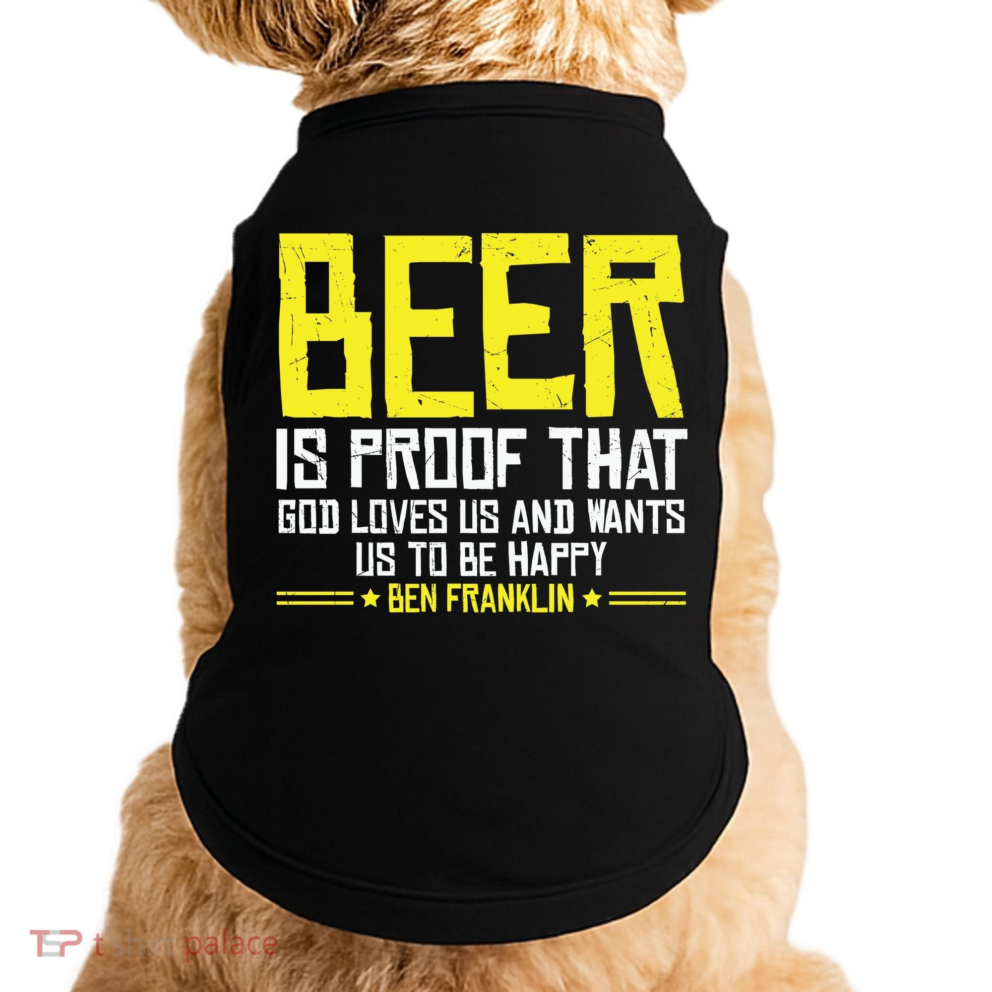 Beer Is Proof That God Drinking Team Beer Gift Doggie Tank