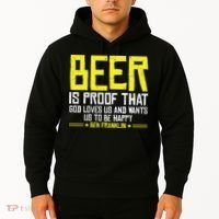 Beer Is Proof That God Drinking Team Beer Gift Hoodie thumb 2