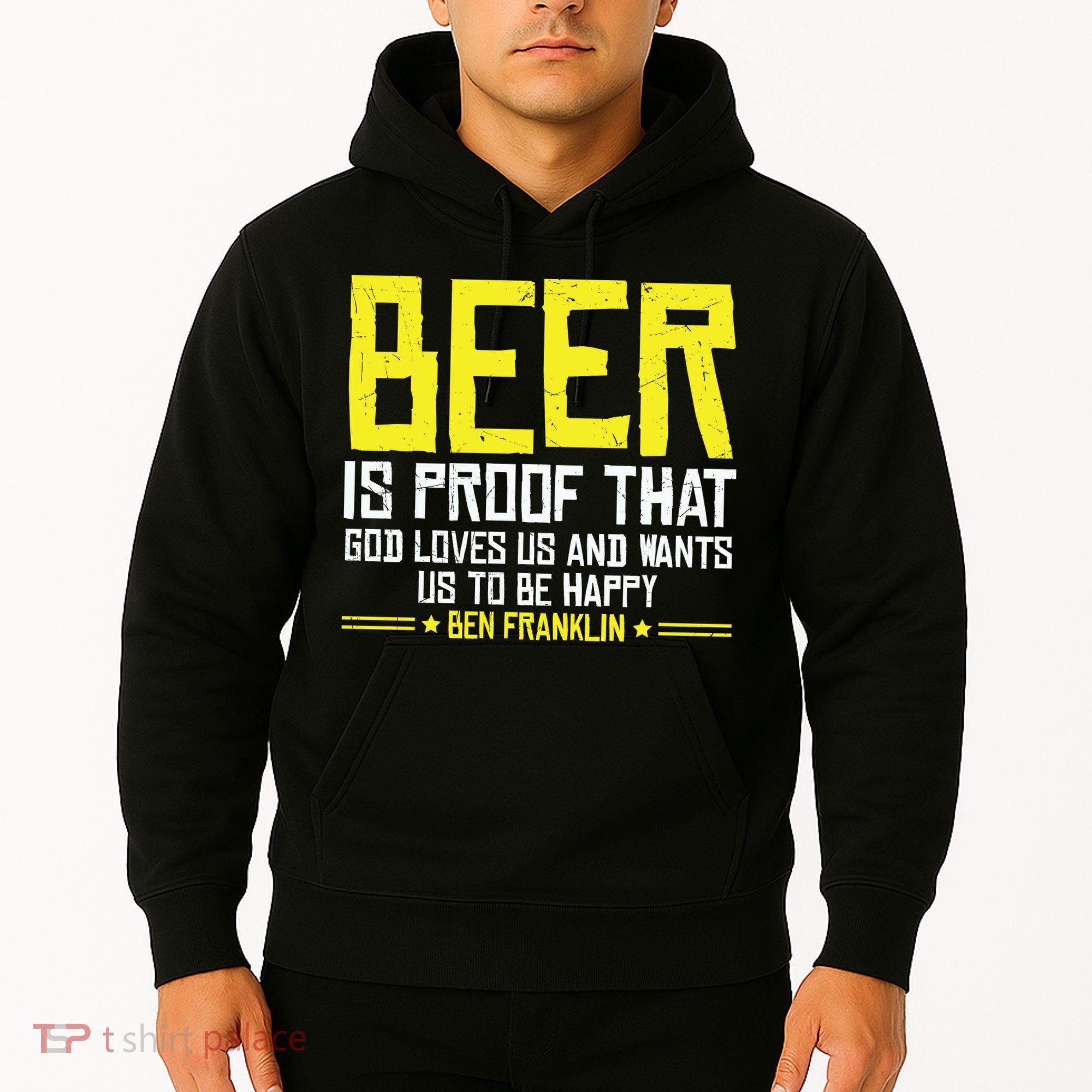 Beer Is Proof That God Drinking Team Beer Gift Hoodie