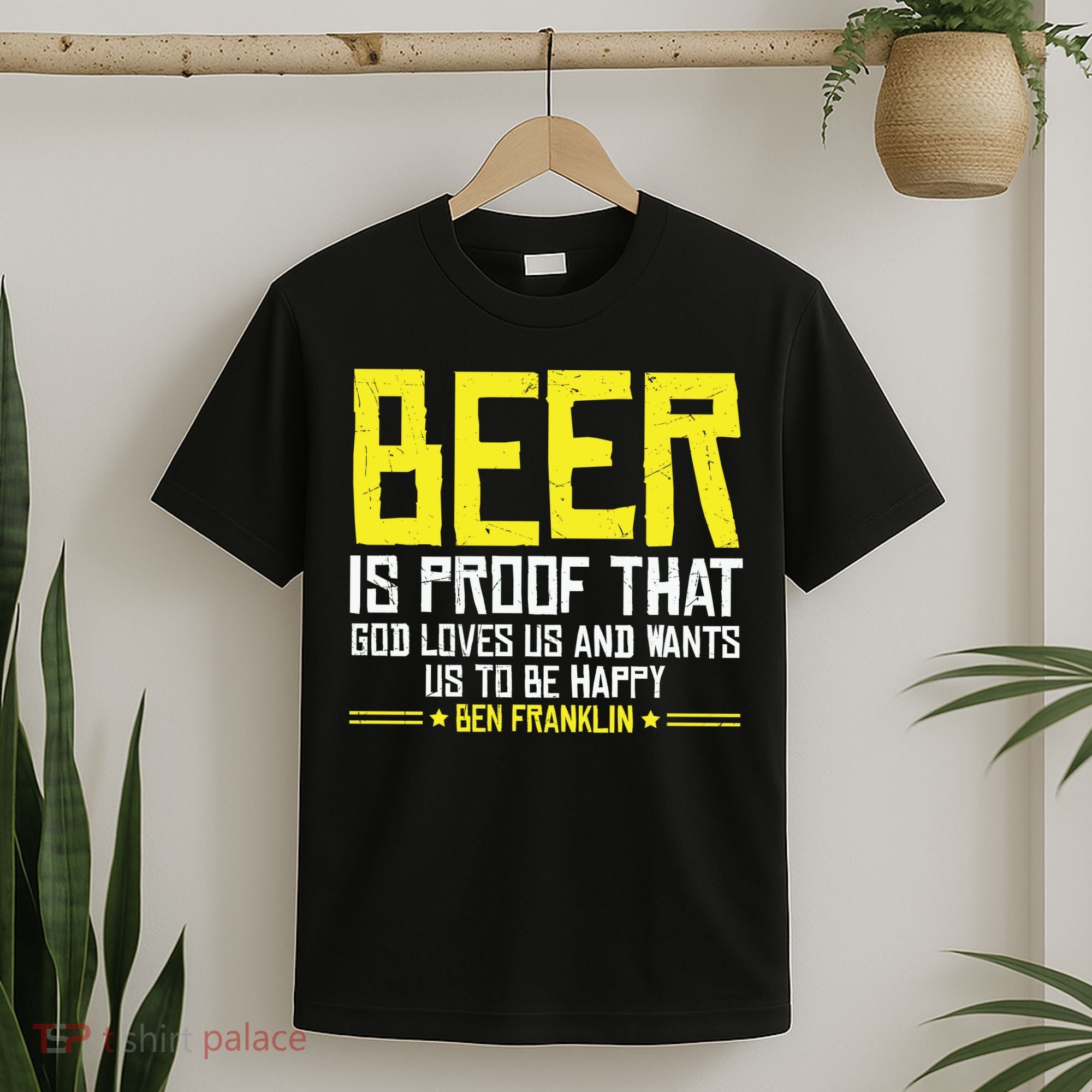 Beer Is Proof That God Drinking Team Beer Gift T-Shirt