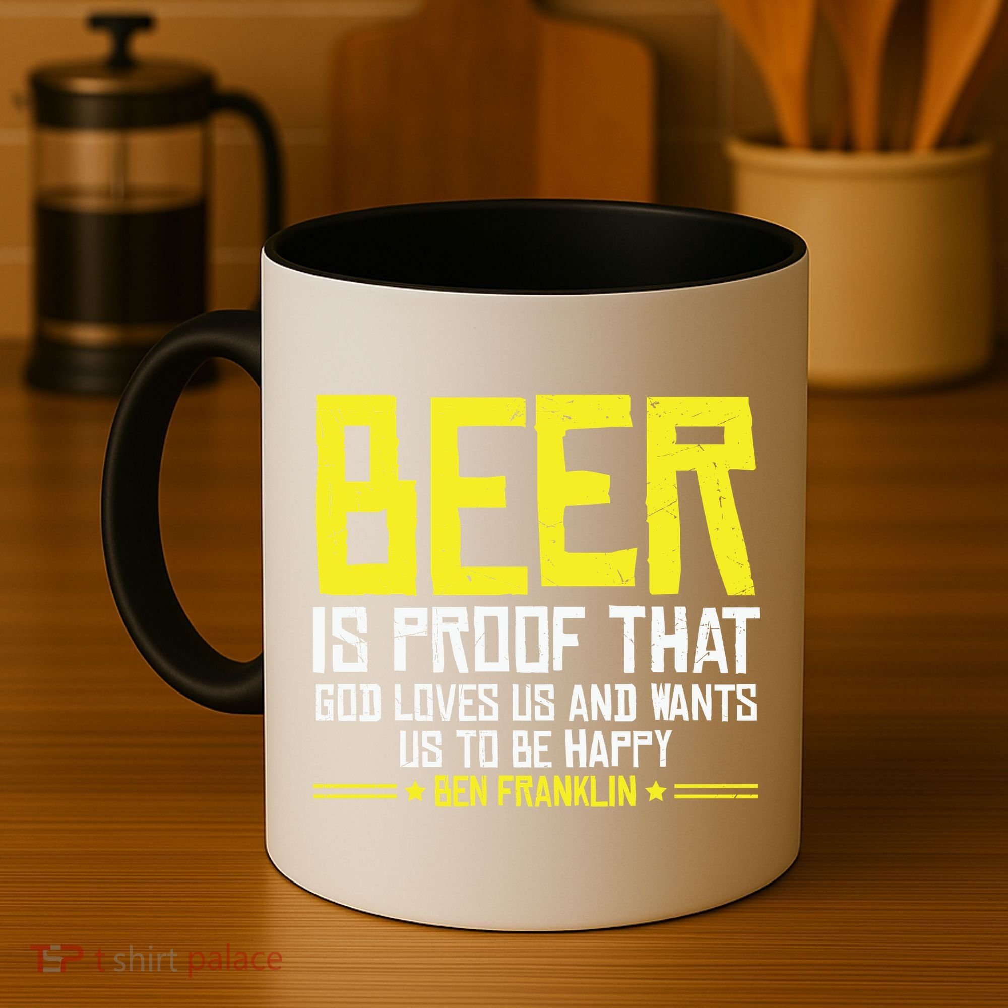 Beer Is Proof That God Drinking Team Beer Gift Coffee Mug