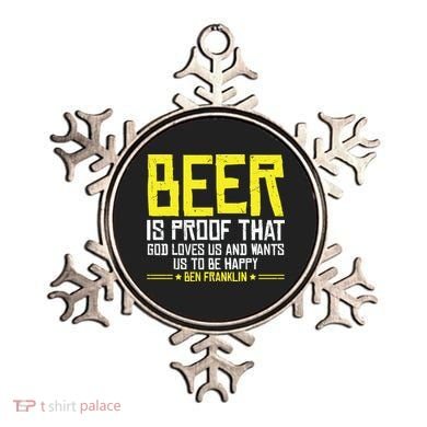 Beer Is Proof That God Drinking Team Beer Gift Ornament