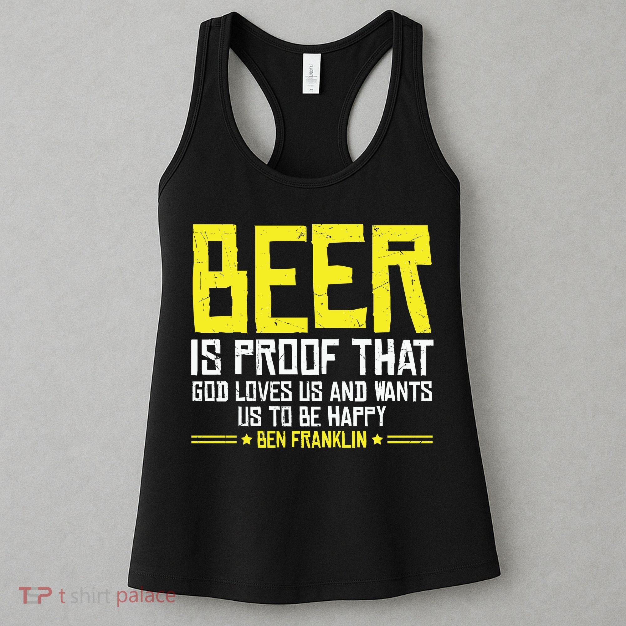 Beer Is Proof That God Drinking Team Beer Gift Women's Tank Top