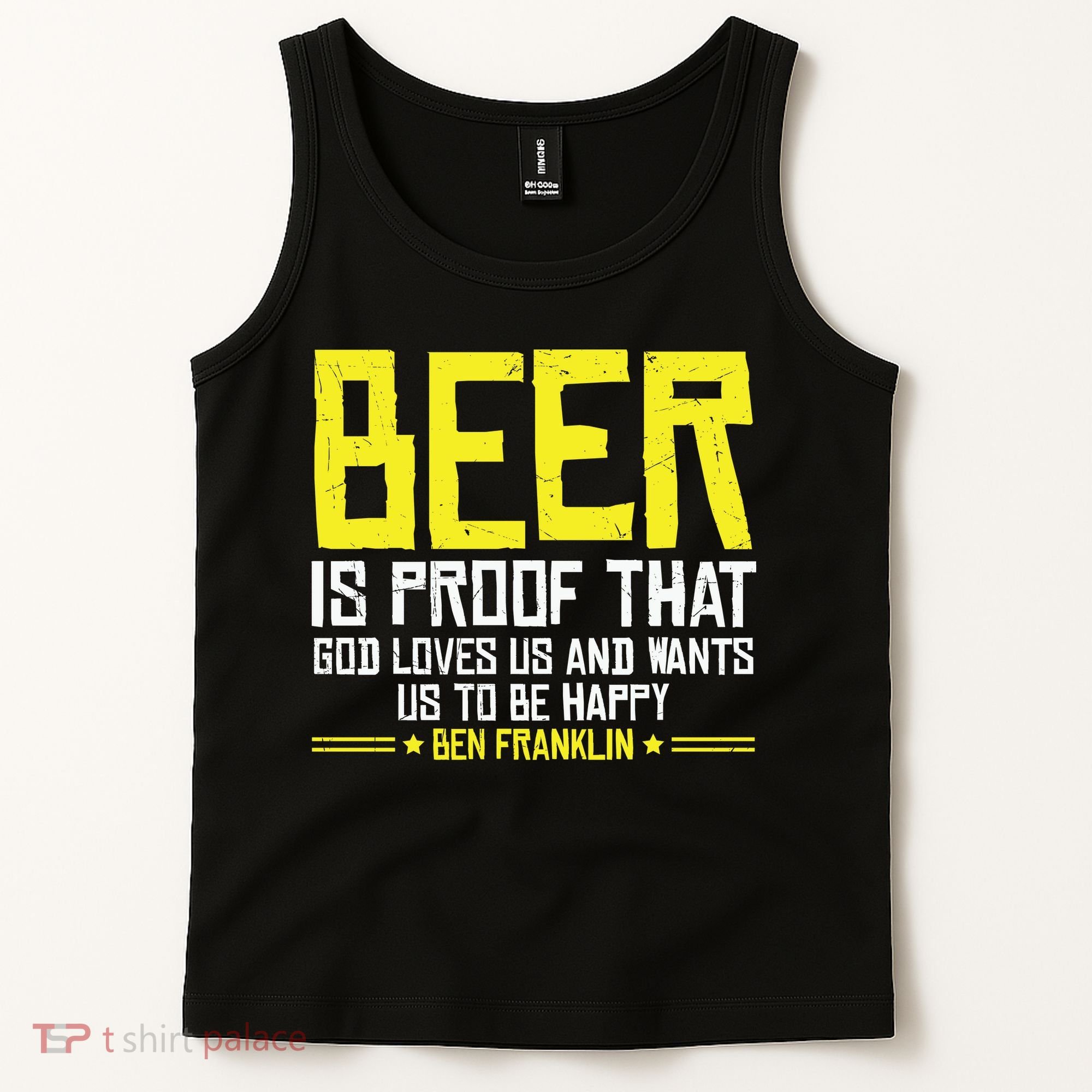 Beer Is Proof That God Drinking Team Beer Gift Tank Top