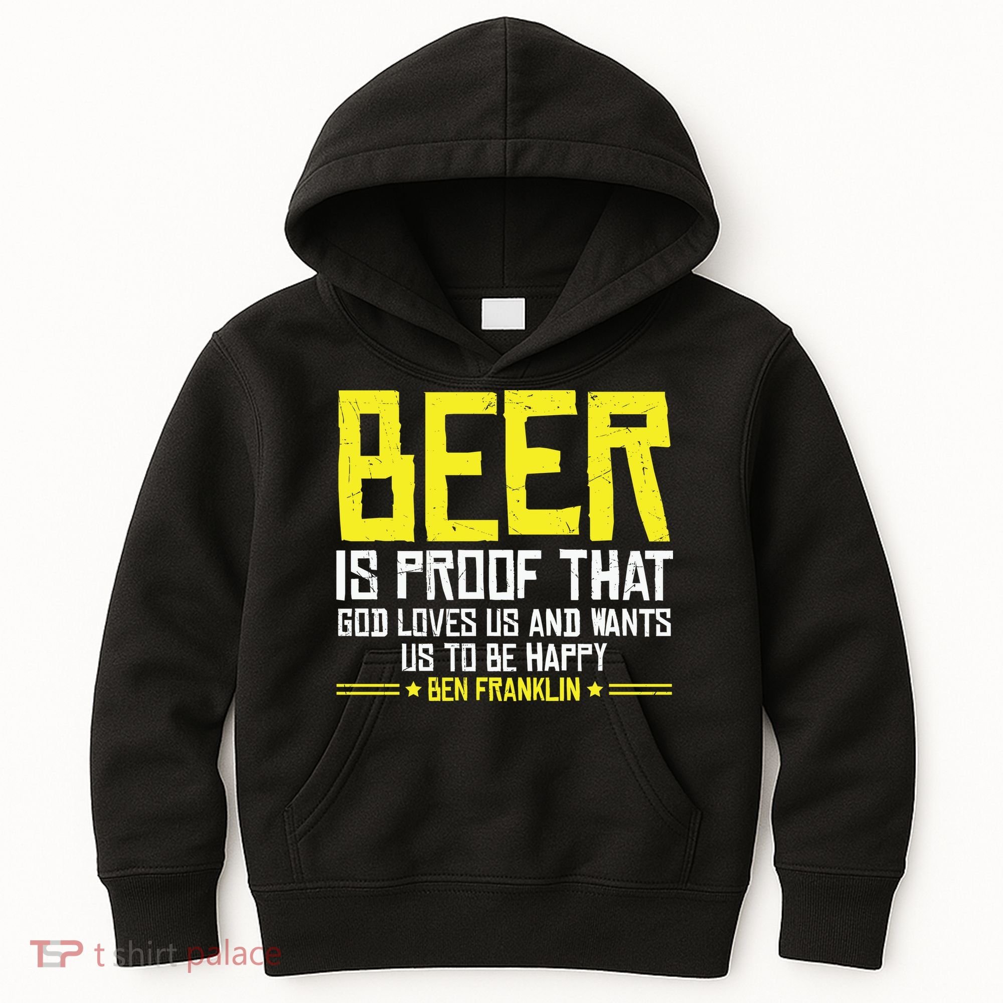 Beer Is Proof That God Drinking Team Beer Gift Kids Hoodie