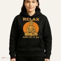 Buddha Inner Peace Relax Let It Go Buddhist Wellness Gift Hoodie thumb 5