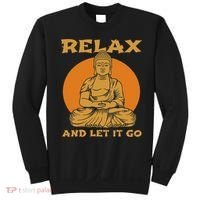 Buddha Inner Peace Relax Let It Go Buddhist Wellness Gift Sweatshirt thumb 0
