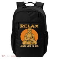 Buddha Inner Peace Relax Let It Go Buddhist Wellness Gift Backpack thumb 0