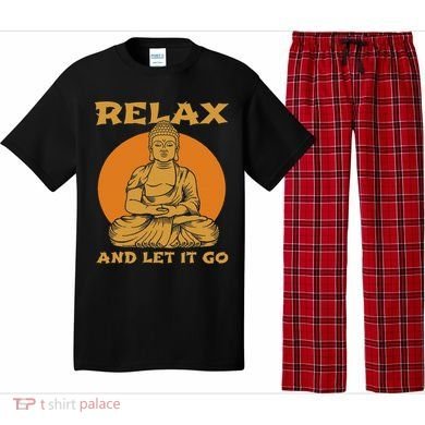 Buddha Inner Peace Relax Let It Go Buddhist Wellness Gift Pajama Set