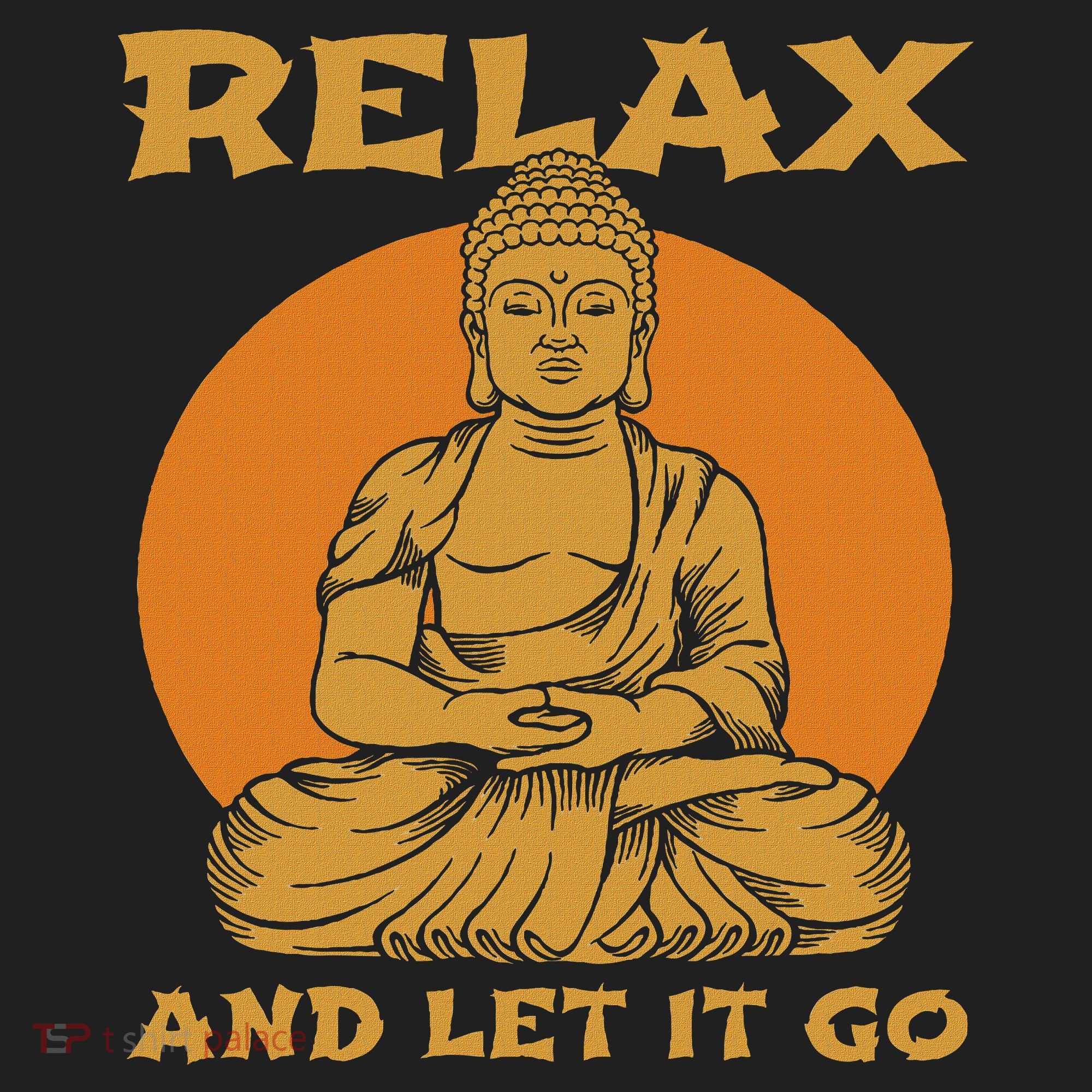 Buddha Inner Peace Relax Let It Go Buddhist Wellness Gift Hat