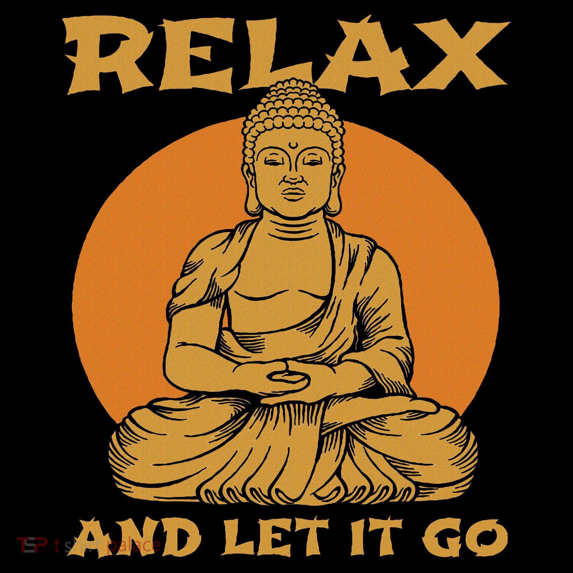 Buddha Inner Peace Relax Let It Go Buddhist Wellness Gift Toddler T-Shirt