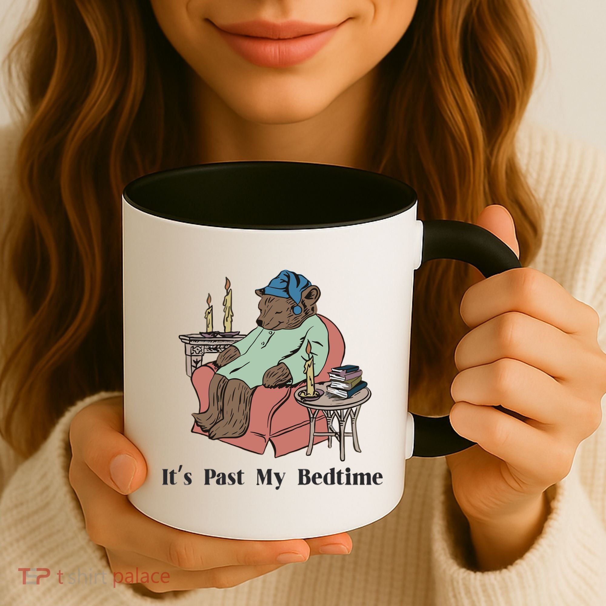 Bear Its Past My Bedtime Coffee Mug