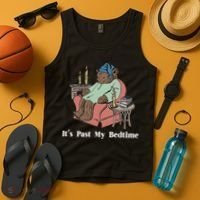 Bear Its Past My Bedtime Tank Top thumb 4