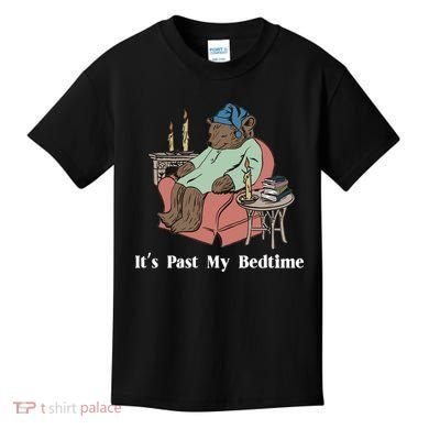 Bear Its Past My Bedtime Kids T-Shirt