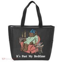 Bear Its Past My Bedtime Tote Bag thumb 0