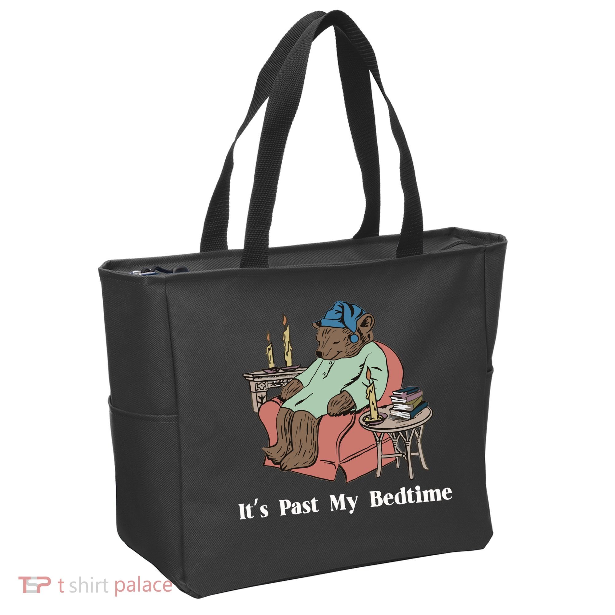 Bear Its Past My Bedtime Tote Bag