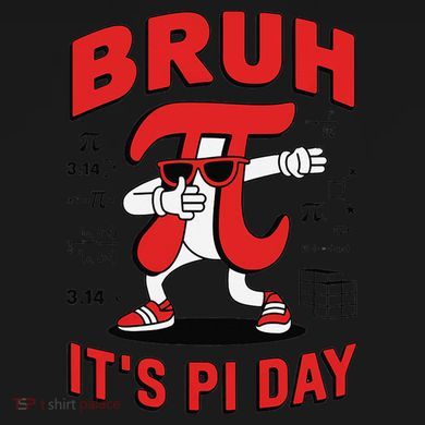 Bruh Its Pi Day Funny Math Humor Classroom Design Backpack