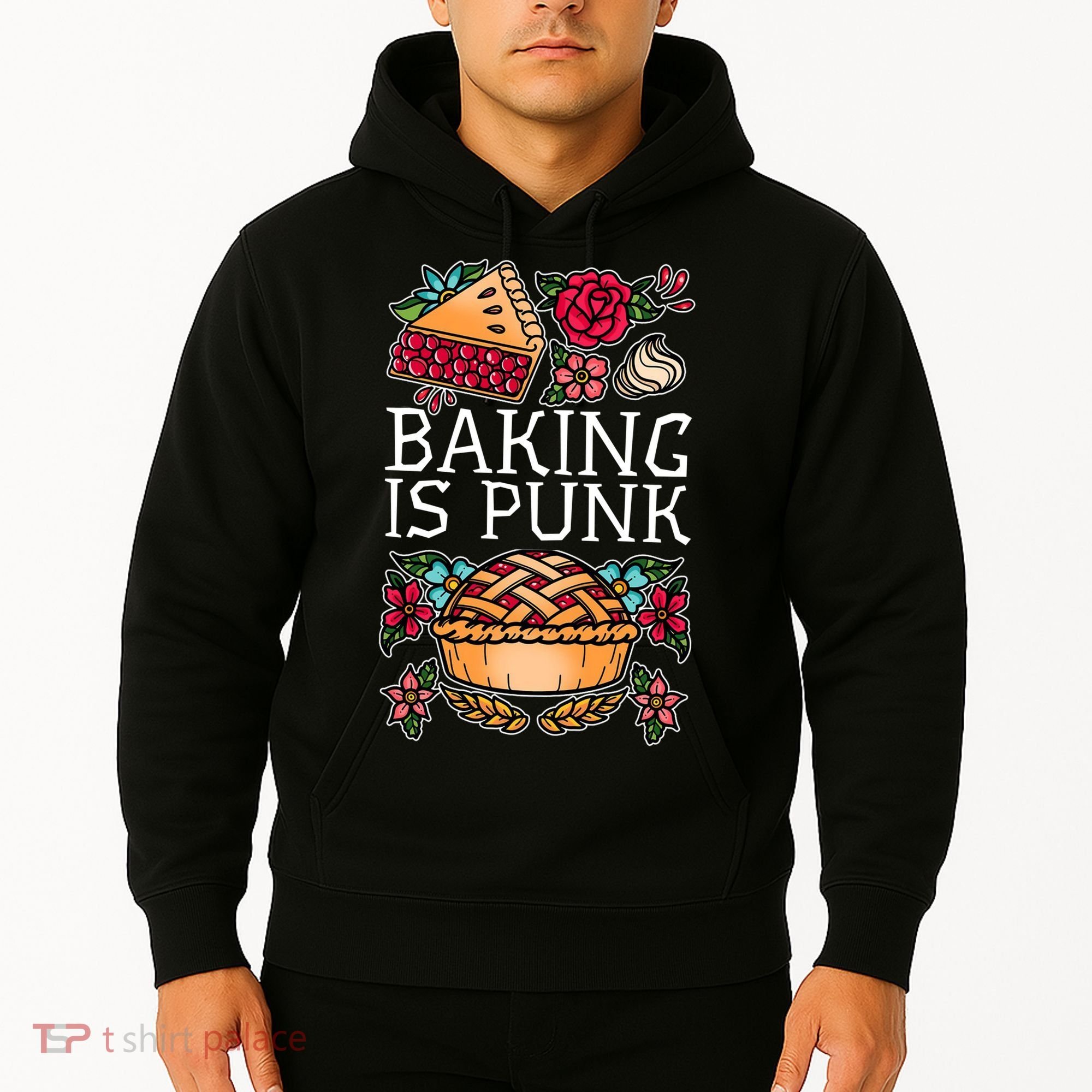 Baking Is Punk Hoodie