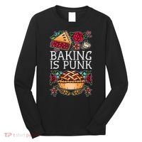 Baking Is Punk Long Sleeve Shirt thumb 0
