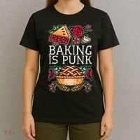 Baking Is Punk T-Shirt thumb 4