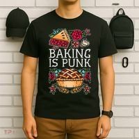 Baking Is Punk T-Shirt thumb 6