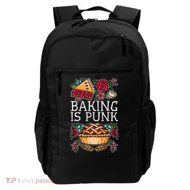 Baking Is Punk Backpack
