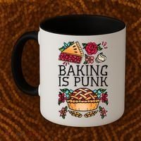Baking Is Punk Coffee Mug thumb 2