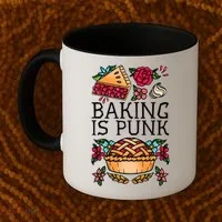 Baking Is Punk Coffee Mug thumb 2