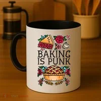Baking Is Punk Coffee Mug thumb 4