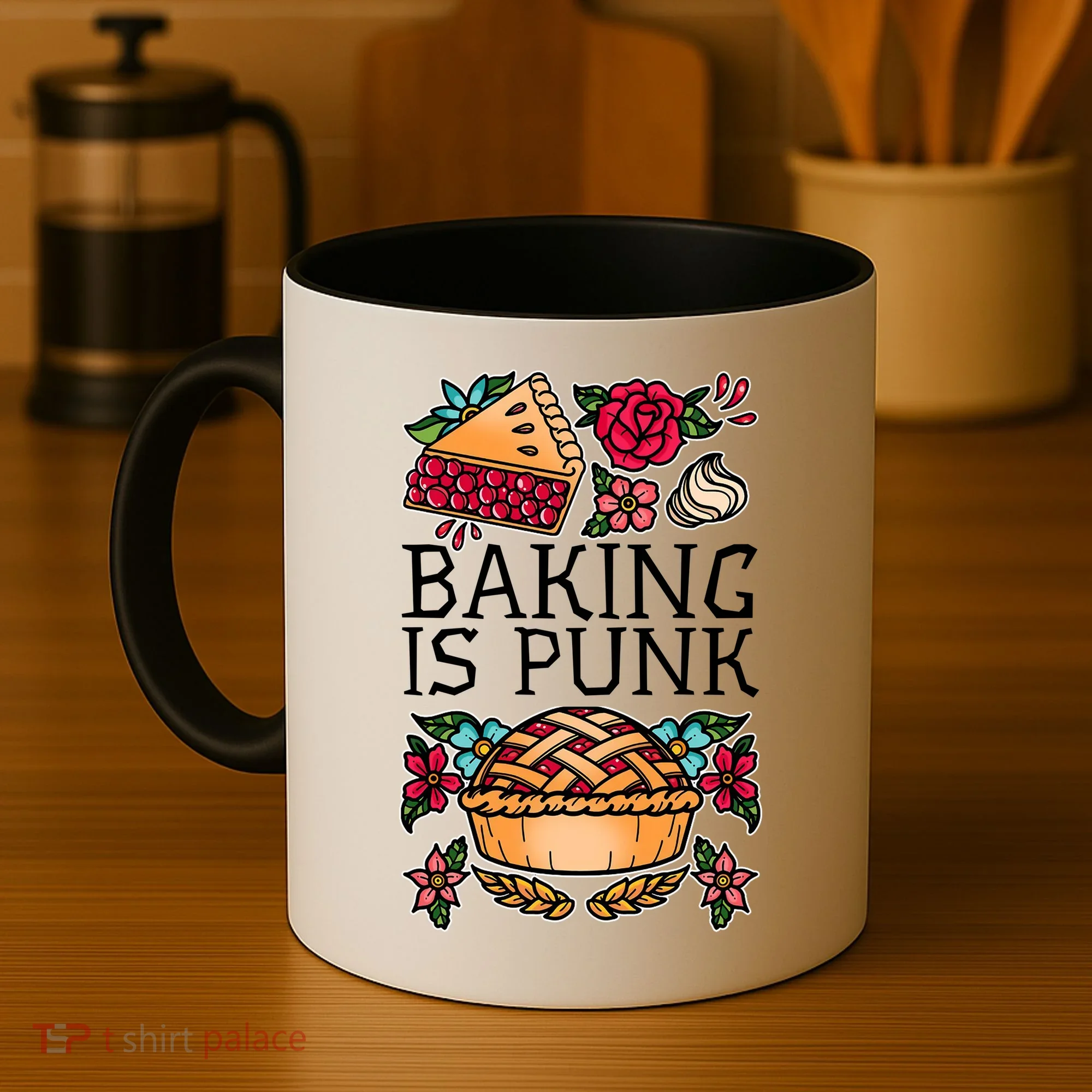 Baking Is Punk Coffee Mug
