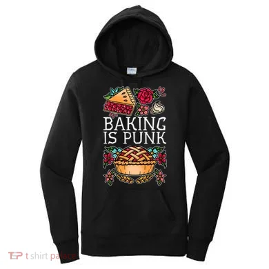 Baking Is Punk Women's Hoodie