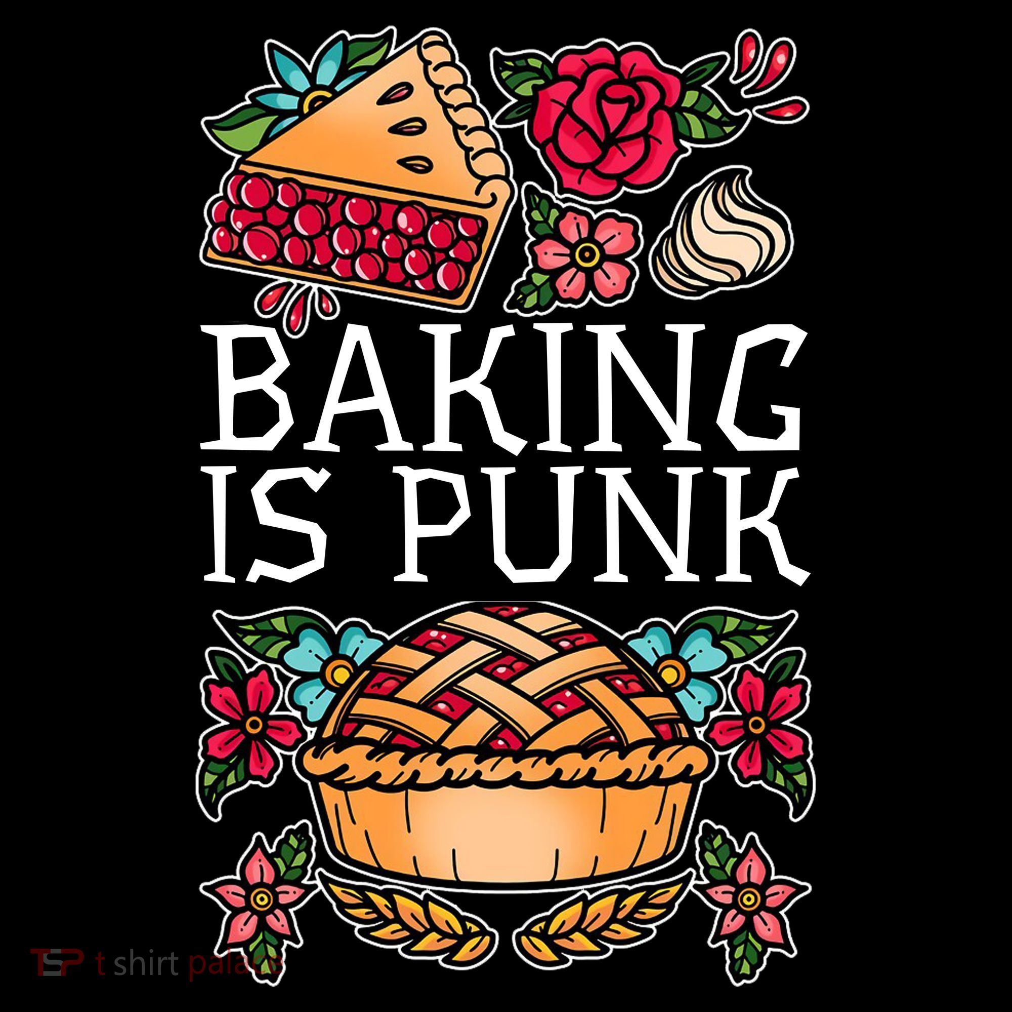 Baking Is Punk Women's Hoodie