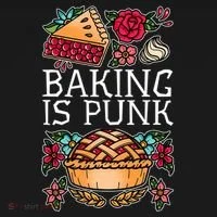 Baking Is Punk Women's Hoodie thumb 2