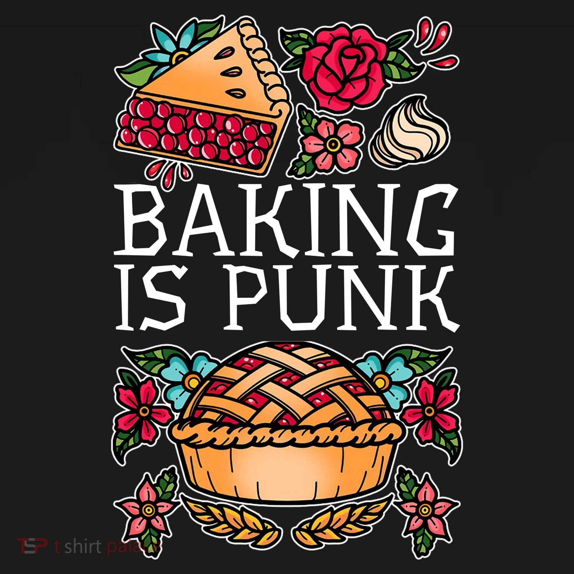 Baking Is Punk Women's Hoodie