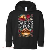 Baking Is Punk Toddler Hoodie thumb 0