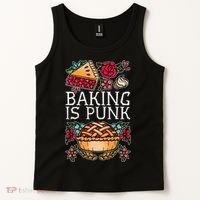 Baking Is Punk Tank Top thumb 2