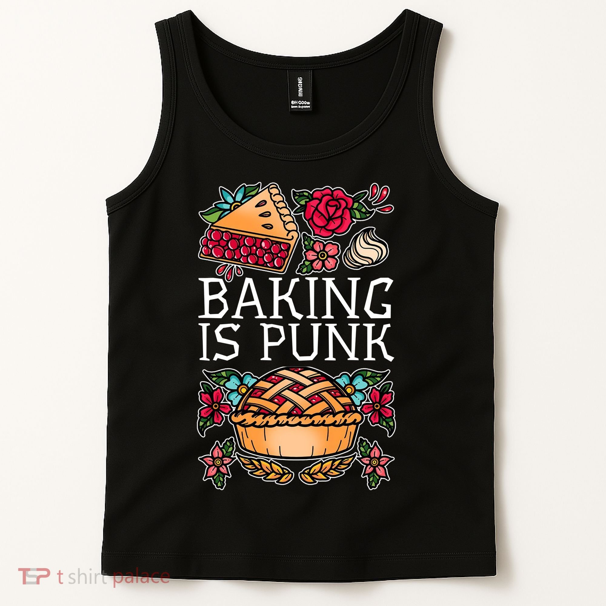 Baking Is Punk Tank Top