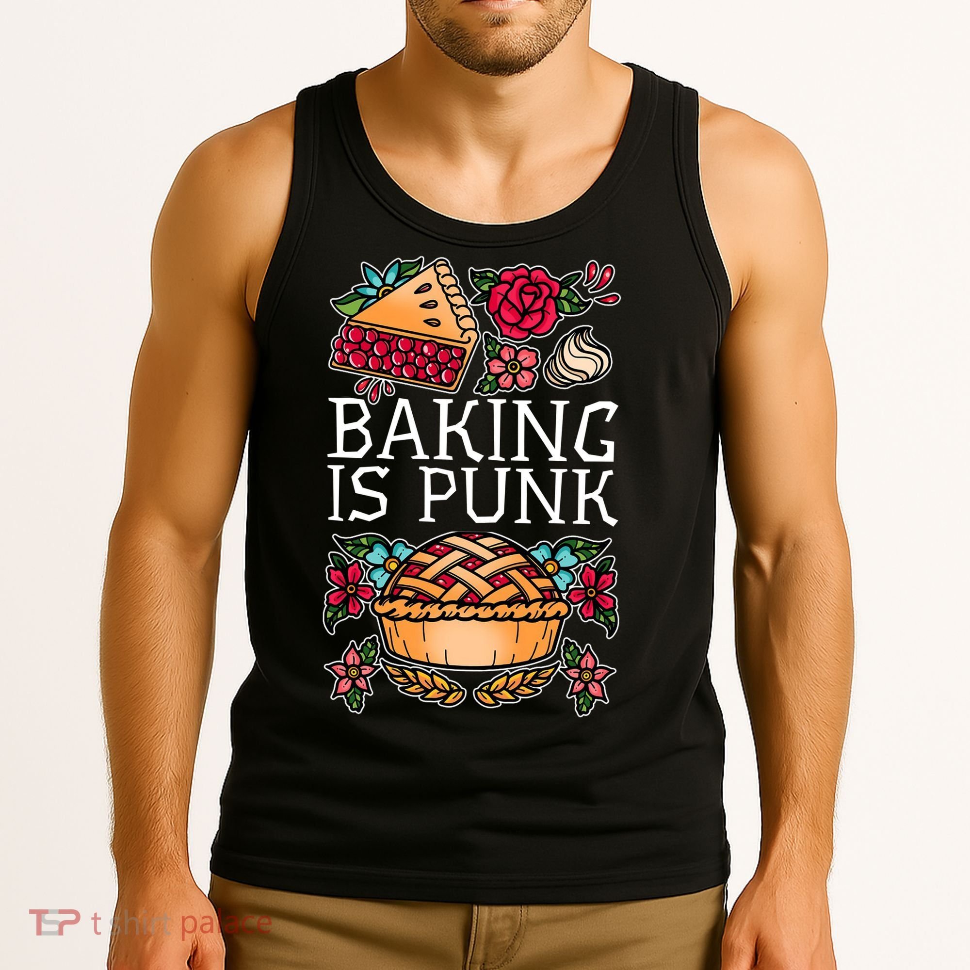 Baking Is Punk Tank Top