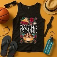 Baking Is Punk Tank Top thumb 4