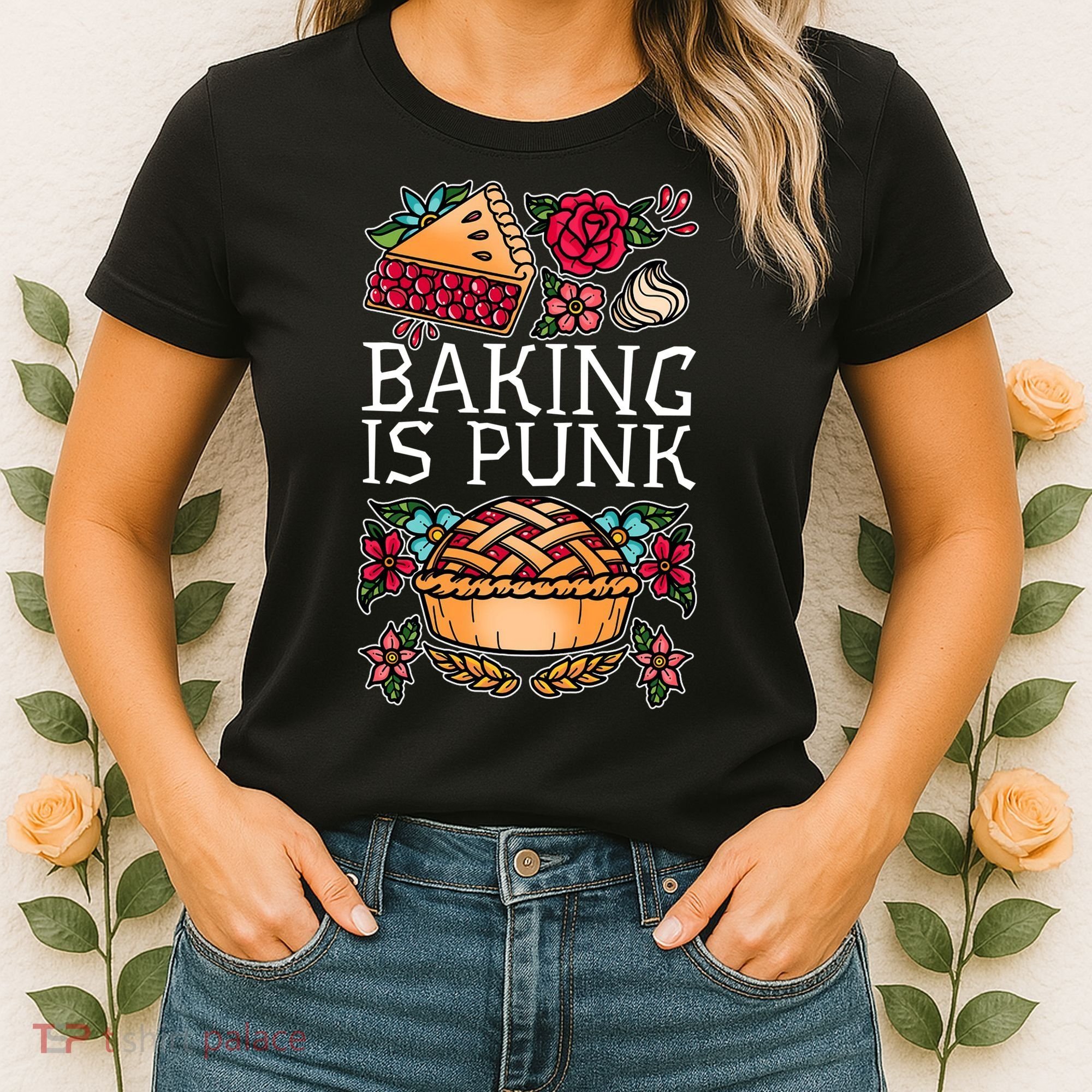 Baking Is Punk Women's T-Shirt