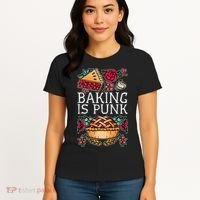 Baking Is Punk Women's T-Shirt thumb 4