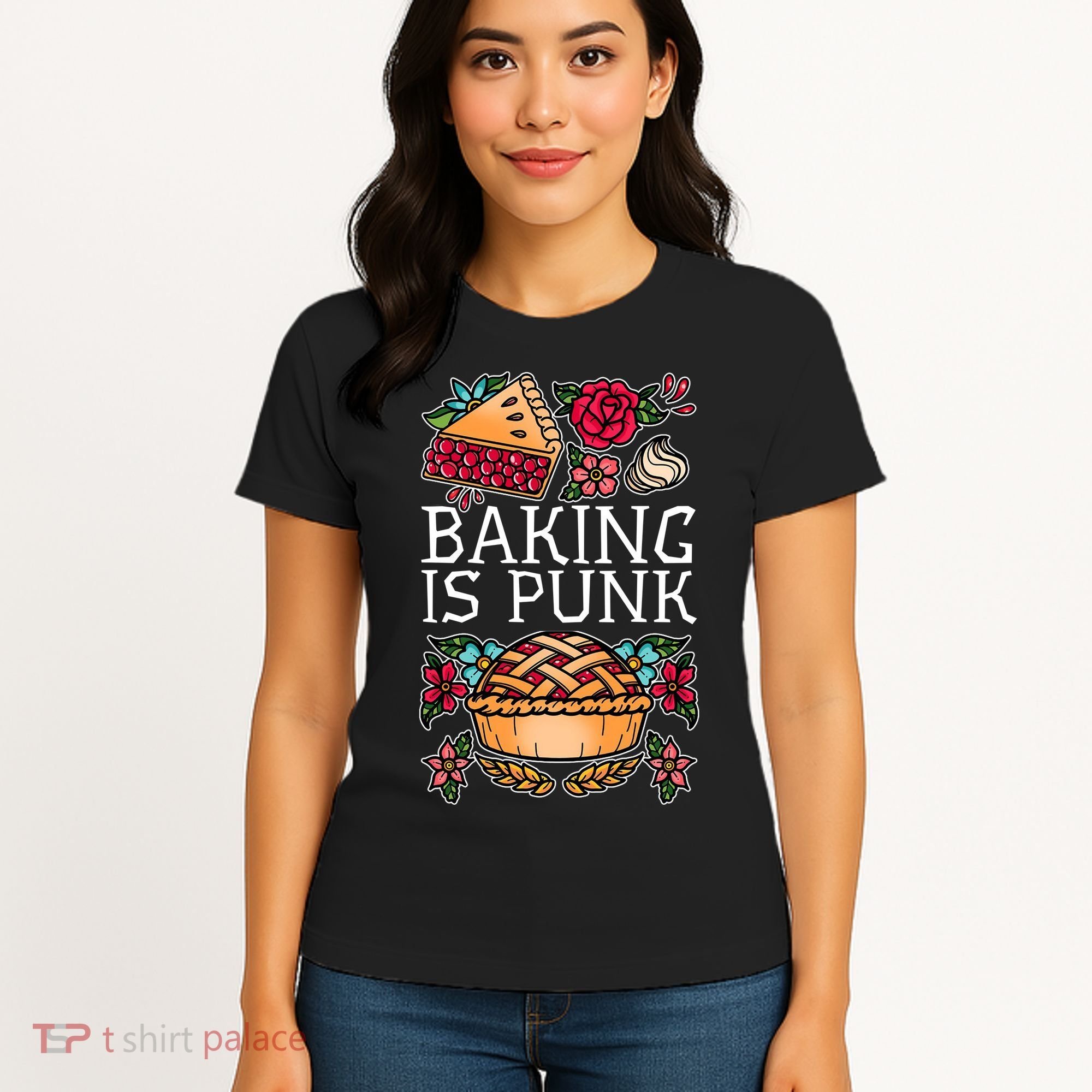 Baking Is Punk Women's T-Shirt