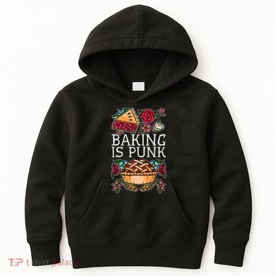 Baking Is Punk Kids Hoodie