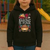 Baking Is Punk Kids Hoodie thumb 3