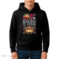 Baking Is Punk Kids Hoodie thumb 4