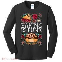 Baking Is Punk Kids Long Sleeve Shirt thumb 0