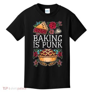 Baking Is Punk Kids T-Shirt