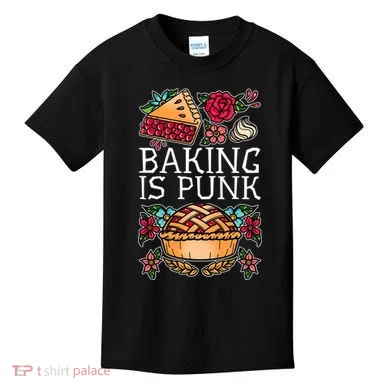 Baking Is Punk Kids T-Shirt