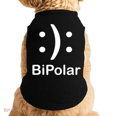 Bipolar Smiley Doggie Tank