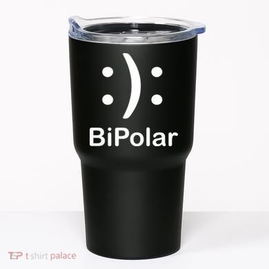 Bipolar Smiley Tumbler